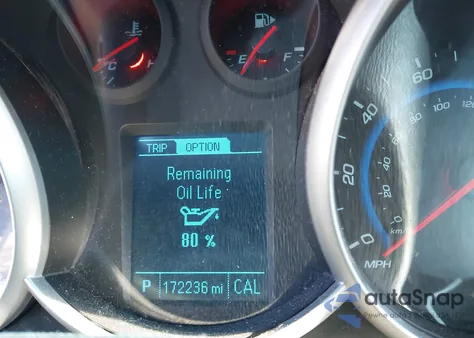 2015 Chevrolet Cruze 1Lt Auto из США, поврежденный, VIN 1G1PC5SB3F7288235